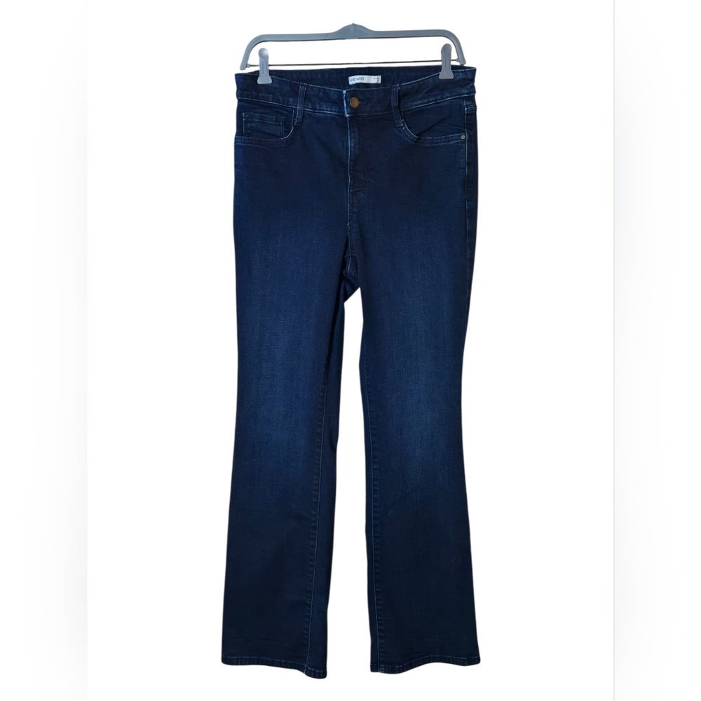 Nine West Boot Cut Jeans Sz 10 Dark Blue